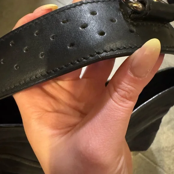 Gucci Black Shoulder Bag G Reins - Picture 13 of 14